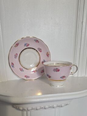  vintage Colclough China tea cup and saucer England
